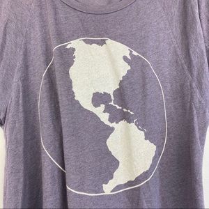 Wildfox Tops - Wildfox Oversized Graphic Earth Shirt Wildfox Tops - Wildfox Oversized Graphic Earth Shirt